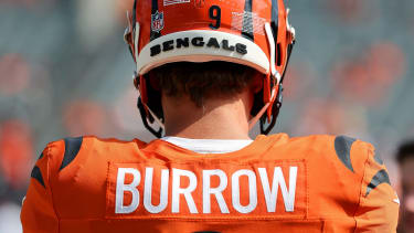 Cincinnati Bengals quarterback Joe Burrow (9)