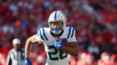 Indianapolis Colts running back Jonathan Taylor (28)