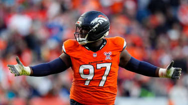 Denver Broncos defensive tackle Malcolm Roach