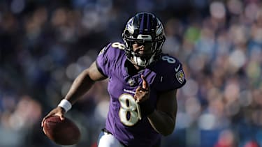 Lamar Jackson von den Baltimore Ravens