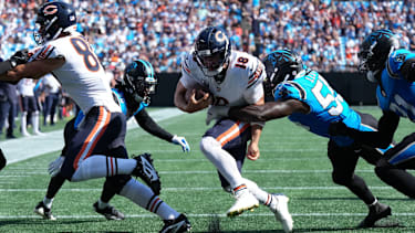 Caleb Williams in einem NFL-Spiel für die Chicago Bears