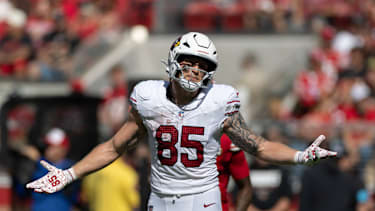 Trey McBride in einem NFL-Spiel für die Arizona Cardinals