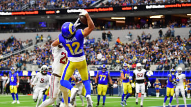 Puka Nacua von den Los Angeles Rams