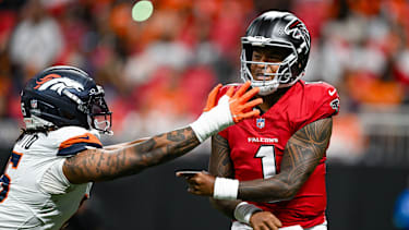 Tua Tagovailoa in einem NFL-Spiel für die Atlanta Falcons