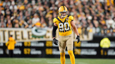 October 26, 2025, Pittsburgh, Pennsylvania, USA: October 26, 2025: T.J. Watt 90 during the Pittsburgh Steelers vs Green Bay Packers at Acrisure Stadium in Pittsburgh PA. Brook Ward Apparent Media Group Pittsburgh USA - ZUMAa234 20251026_zsa_a234_264 Copyright: xAMGx
