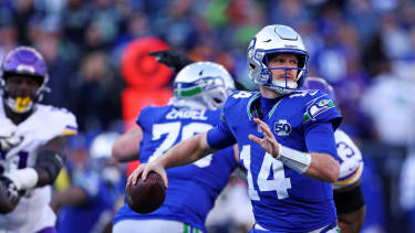 Sam Darnold von den Seattle Seahawks