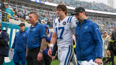 Daniel Jones von den Indianapolis Colts