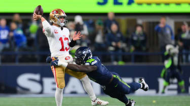 Brock Purdy gegen die Seahawks
