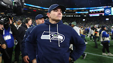 NFL, American Football Herren, USA NFC Championship Game-Los Angeles Rams at Seattle Seahawks Jan 25, 2026; Seattle, WA, USA; Seattle Seahawks head coach Mike MacDonald looks on after defeating the Los Angeles Rams in the 2026 NFC Championship Game at Lumen Field. Seattle Lumen Field WA USA, EDITORIAL USE ONLY PUBLICATIONxINxGERxSUIxAUTxONLY Copyright: xKevinxNgx 20260125_lbm_cf9_141