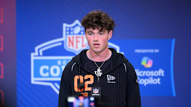 Drew Allar von den Pittsburgh Steelers