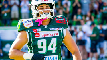 Noah Lonieri von den Schwäbisch Hall Unicorns