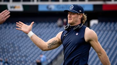 Will Levis in einem NFL-Spiel für die Tennessee Titans