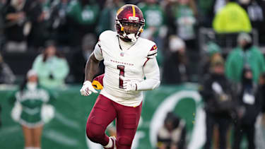Deebo Samuel in einem NFL-Spiel von den Washington Commanders