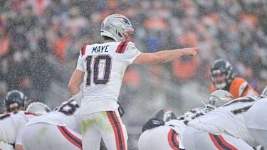 Drake Maye im AFC Championship Game gegen die Denver Broncos