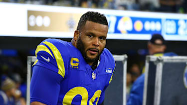 Aaron Donald in einem NFL-Spiel für die Los Angeles Rams