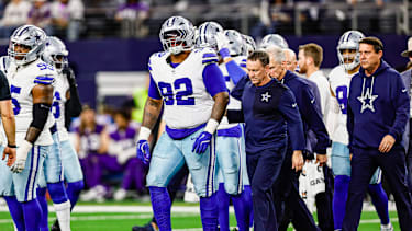 Quinnen Williams in einem NFL-Spiel für die Dallas Cowboys