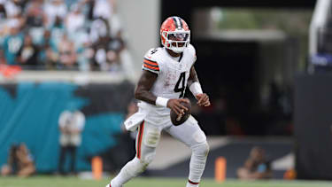 Deshaun Watson in einem NFL-Spiel für die Cleveland Browns