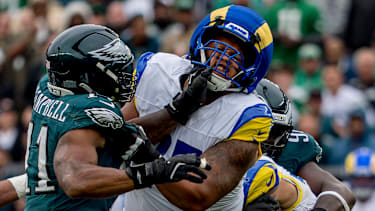 Alaric Jackson in einem NFL-Spiel für die L.A Rams