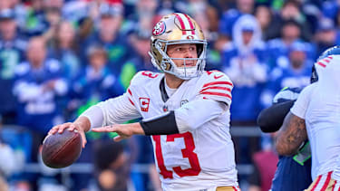 Brock Purdy in einem NFL-Spiel für die San Francisco 49ers