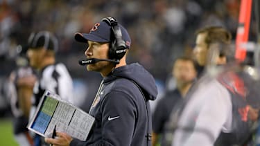 Ben Johnson in einem NFL-Spiel für die Chicago Bears