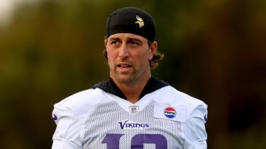 Minnesota Vikings Practice, Ireland Campus, Dublin 26 9 2025 Adam Thielen Adam Thielen 26 9 2025 PUBLICATIONxNOTxINxUKxIRLxFRAxNZL Copyright: x INPHO JamesxCrombiex JCR18320