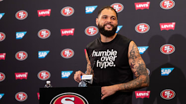 Mike Eveans von den San Francisco 49ers