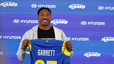 Myles Garrett von den Los Angeles Rams