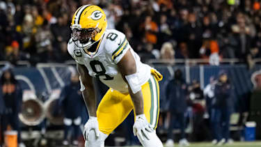 Josh Jacobs in einem NFL-Spiel für die Green Bay Packers