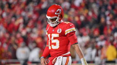 Patrick Mahomes von den Kansas City Chiefs