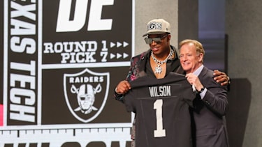 Tyree Wilson war der siebte Pick im NFL Draft 2023.
