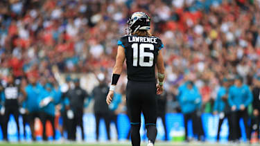 Trevor Lawrence von den Jacksonville Jaguars