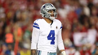 Dak Prescott von den Dallas Cowboys