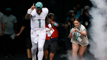 Tua Tagovailoa von den Miami Dolphins