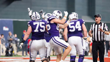Kansas State bejubelt den Touchdown