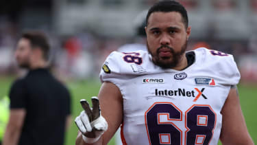 Keanu Ebanks (Frankfurt Galaxy, 68),