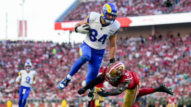 Los Angeles Rams tight end Colby Parkinson