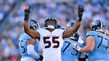 Houston Texans defensive end Danielle Hunter