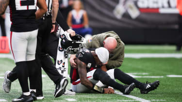 Atlanta Falcons quarterback Michael Penix Jr.