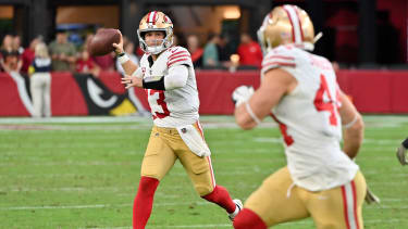 San Francisco 49ers quarterback Brock Purdy