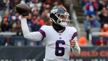 New York Giants quarterback Jaxson Dart