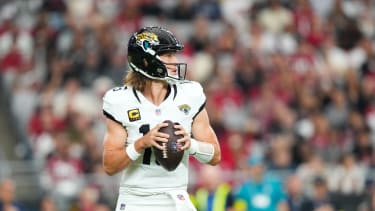 Jacksonville Jaguars quarterback Trevor Lawrence