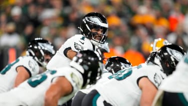 Philadelphia Eagles quarterback Jalen Hurts