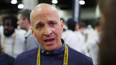 Notre Dame athletic director Pete Bevacqua