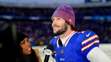 Buffalo Bills quarterback Josh Allen (17)