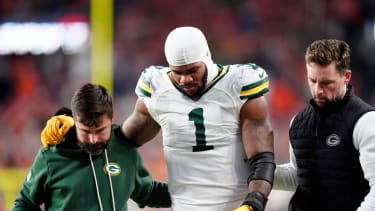 Green Bay Packers defensive end Micah Parsons (1)