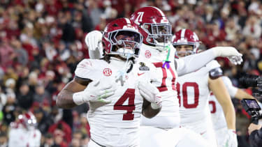 Alabama Crimson Tide running back Daniel Hill