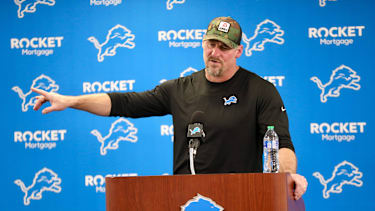 Dan Campbell von den Detroit Lions