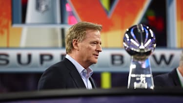 Roger Goodell beim Super Bowl 2022 in Los Angeles.
