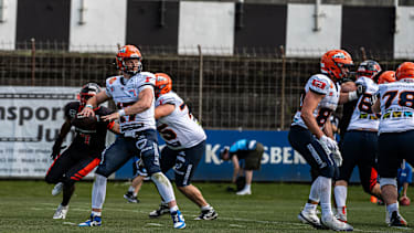 Quarterback Broghean McGovern in der GFL