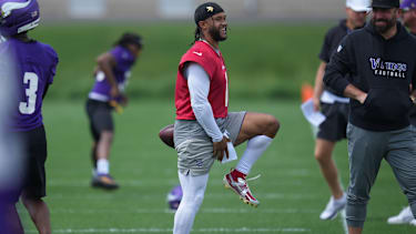 Kyler Murray beim Minicamp der Minnesota Vikings